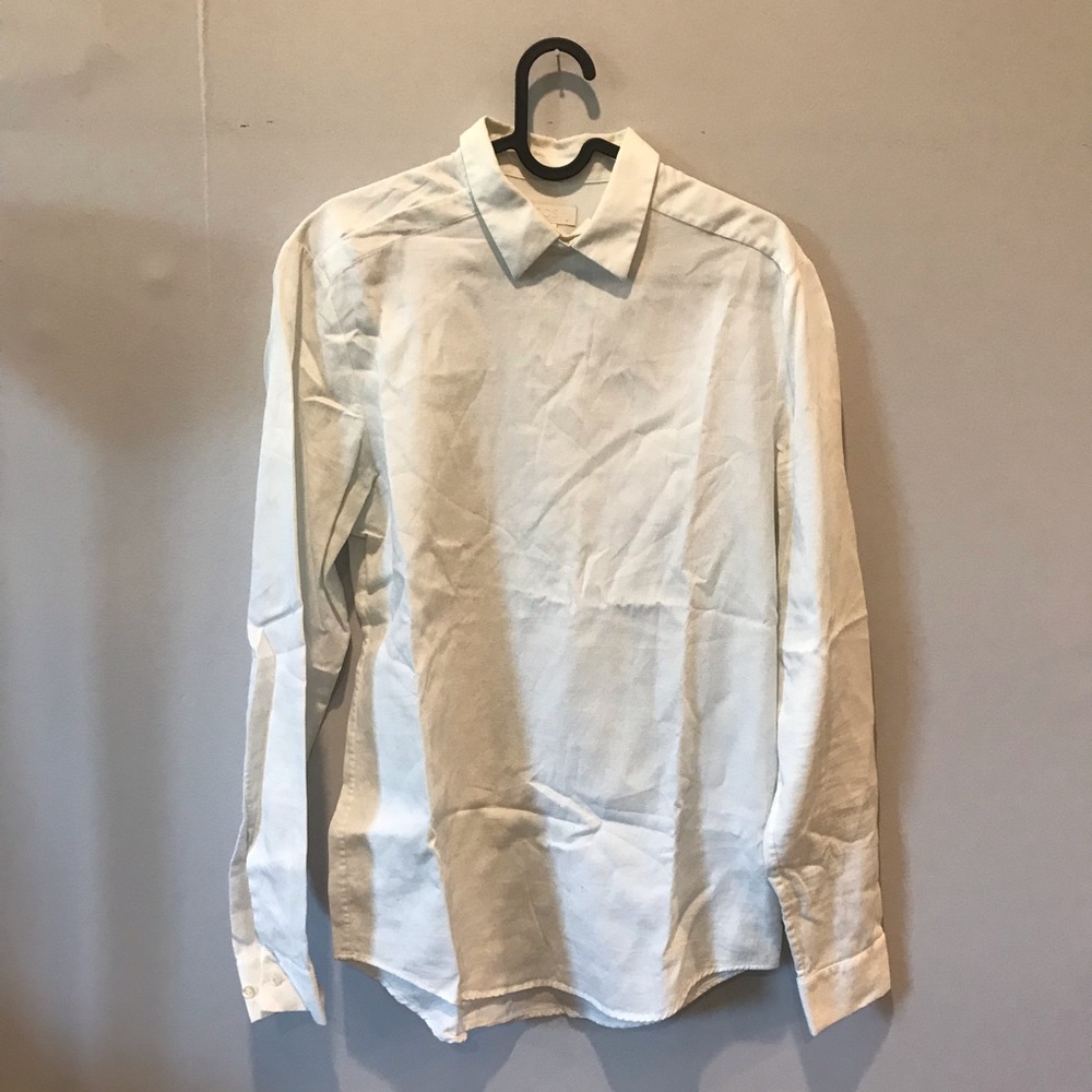 COS Street Collared White Shirt